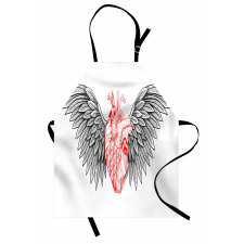 Realist Human Heart Apron