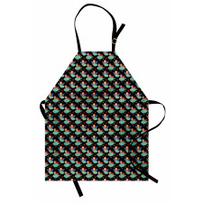 Abstract Girl with Fish Apron