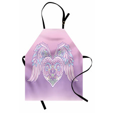 Floral Ornate Heart Apron