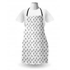 Sketched Long Tailed Baby Apron