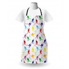 Vibrant Wildlife Concept Apron