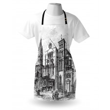 Notre-Dame-en-Vaux Art Apron