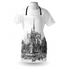 Historic French Landmark Apron