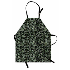 Exotic Foliage Hand Drawn Apron