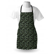 Exotic Foliage Hand Drawn Apron