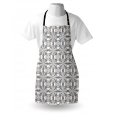 Angular Shapes Stripes Apron