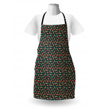 Abstract Shapes Geometric Apron