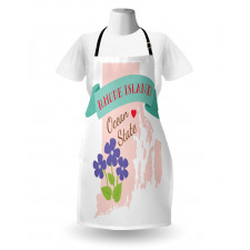 Retro Design State Map Apron