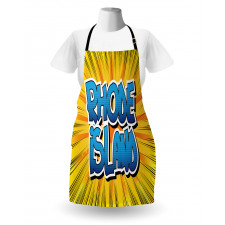 Comic Book Style Apron