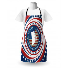 Swirled Stars and USA Apron