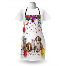 Cat and Dog Party Apron