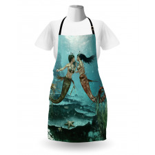 Sea Star and Seaweed Apron