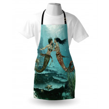 Sea Star and Seaweed Apron