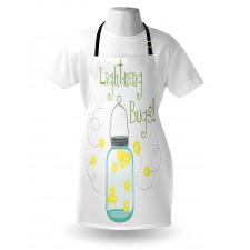 Hand Calligraphy Doodle Apron