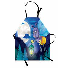 Cartoon Style Insect Apron