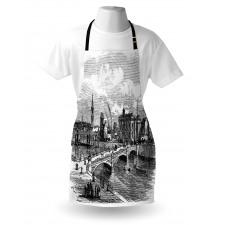 Albert Bridge Glasgow Art Apron