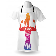 Fitness Strong Woman Apron