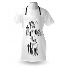 You are Stronger Wisdom Life Apron