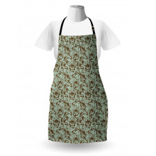 Vintage Romance Floral Apron