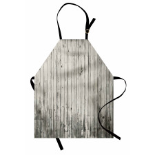 Grunge Art Vertical Planks Apron