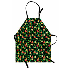 Petals Leaves and Tiny Birds Apron