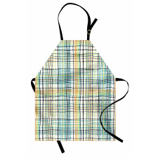 Modern Cuvy Lines Apron