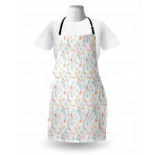 Pastel Soft Petals Branch Apron