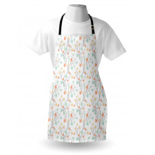 Pastel Soft Petals Branch Apron