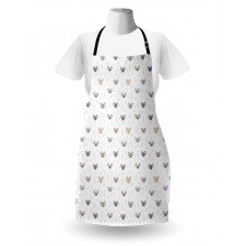 Cartoon Mice Heads Apron