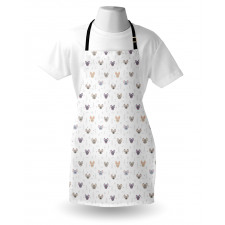 Cartoon Mice Heads Apron