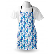 Watercolor Art Paint Drops Apron