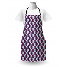 Abstract Motif Art on Dots Apron