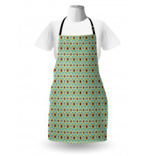 Geometric Modern Rounds Apron