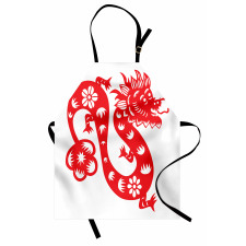 Japanese Art Dragon Apron