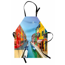 Urban Life with Boats Apron