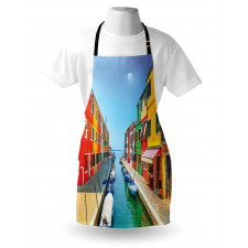 Urban Life with Boats Apron