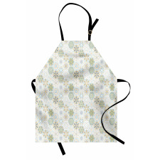 Creative Hexagon Lines Apron