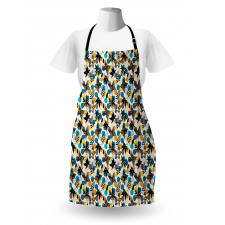 Spring Bugs and Leaves Apron