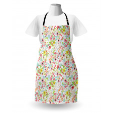 Blossoming Garden Art Design Apron