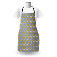 Hand Drawn Abstract Insects Apron