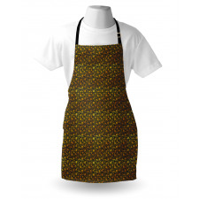 Ombre Style Roses Romantic Apron