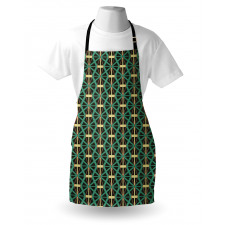 Crossed Mosaic Apron