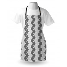 Abstract Symmetric Lines Apron