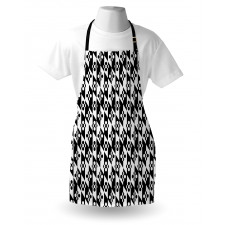 Yin Yang Style Circles Apron