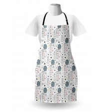 Love Theme Bear Stars Apron