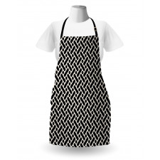 Modern Symmetric Shapes Apron