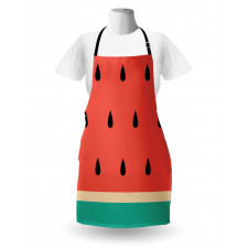 Minimalistic Watermelon Art Apron