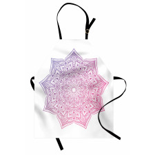 Oriental Yoga Round Apron