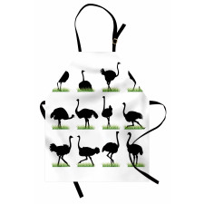 Animal Silhouette Grass Apron