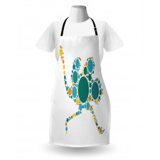 Abstract Geometric Modern Apron